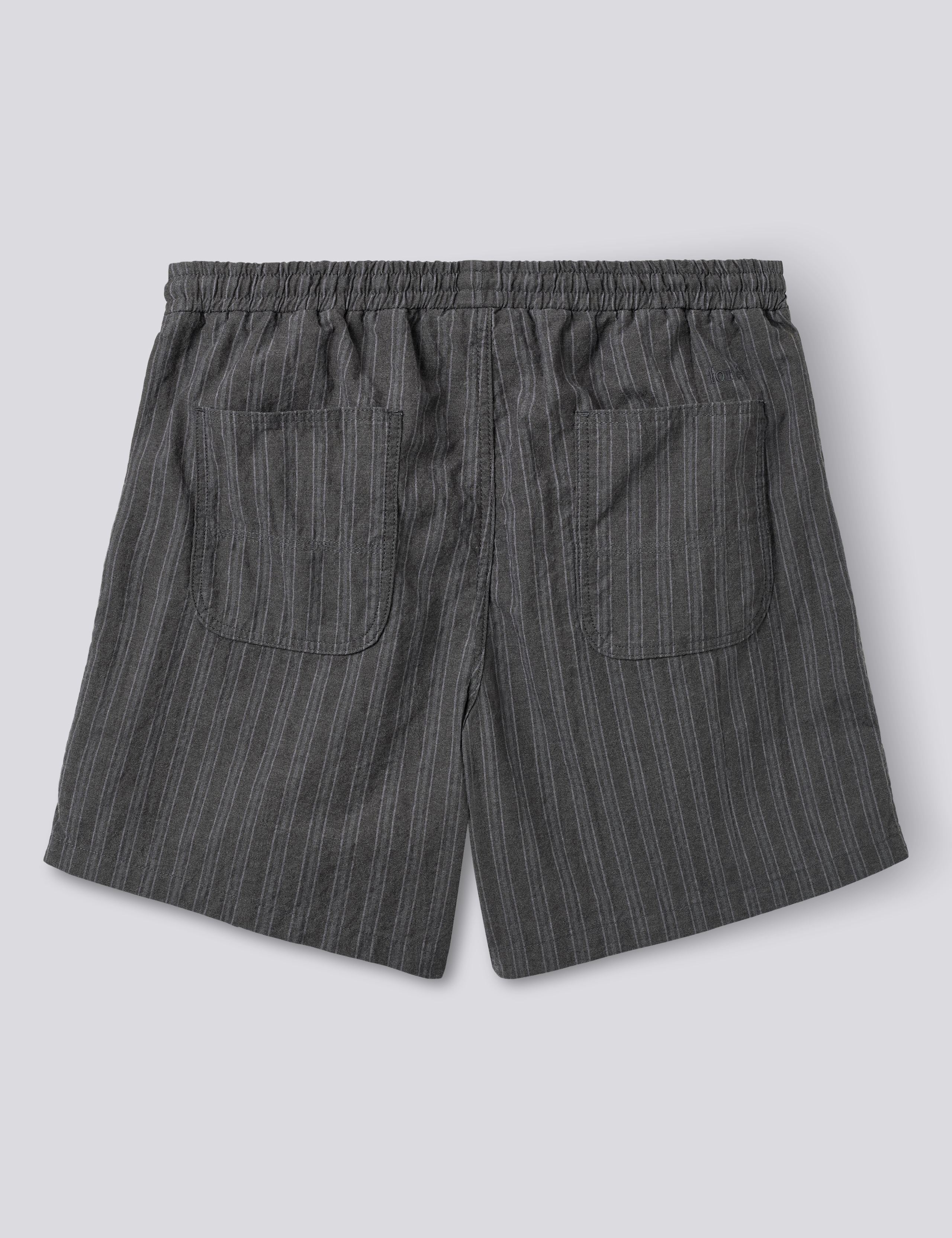 SHIFT TEXTURED SHORTS - BLACK STRIPE - Image 4