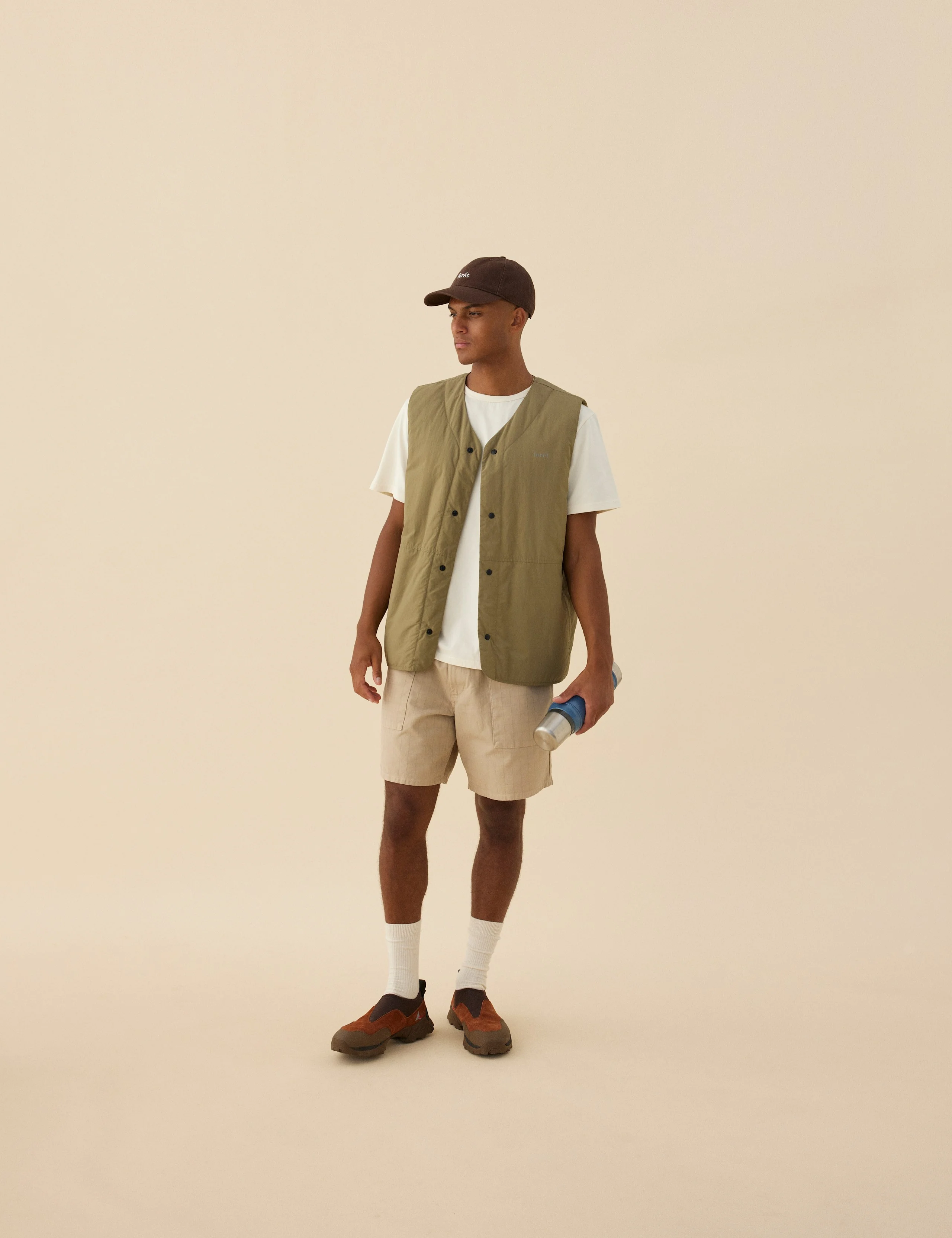 SIENNA SHORTS - KHAKI - Image 3