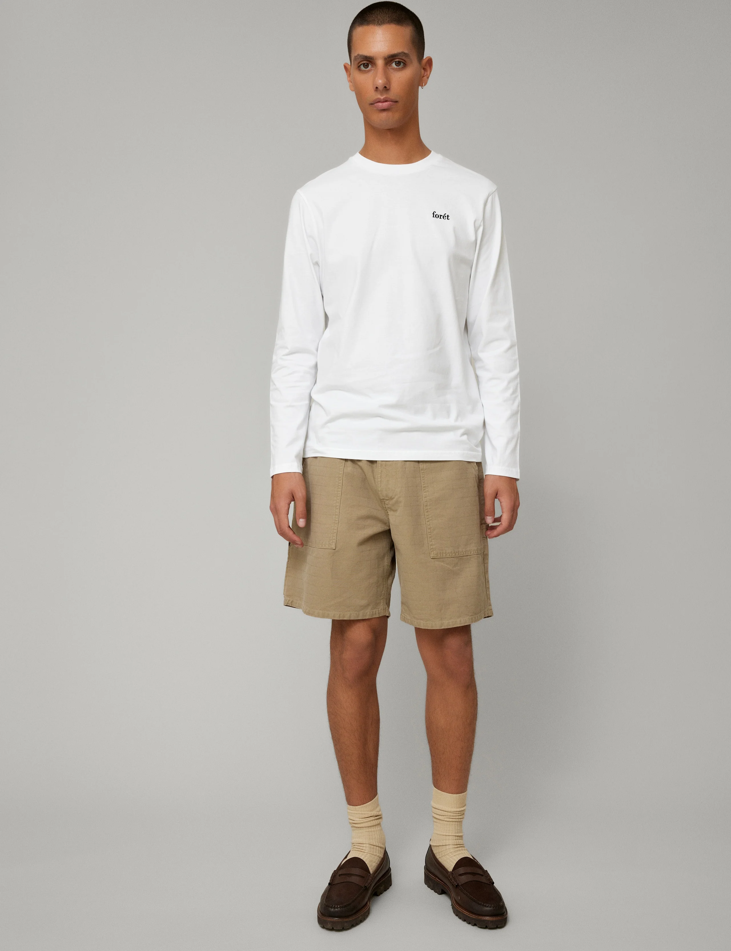 SIENNA WORKWEAR SHORTS - KHAKI - Image 3