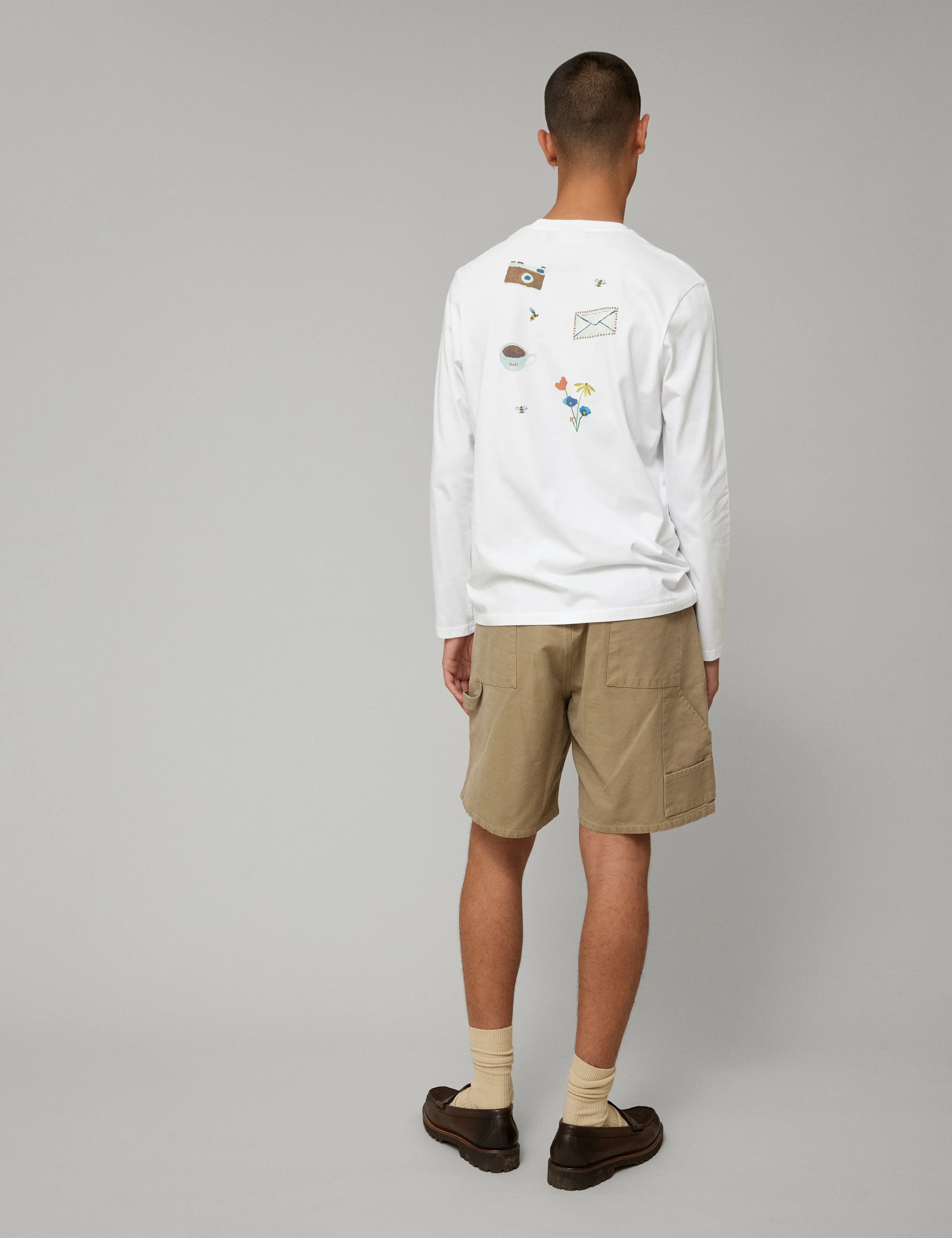 SIENNA WORKWEAR SHORTS - KHAKI - Image 4
