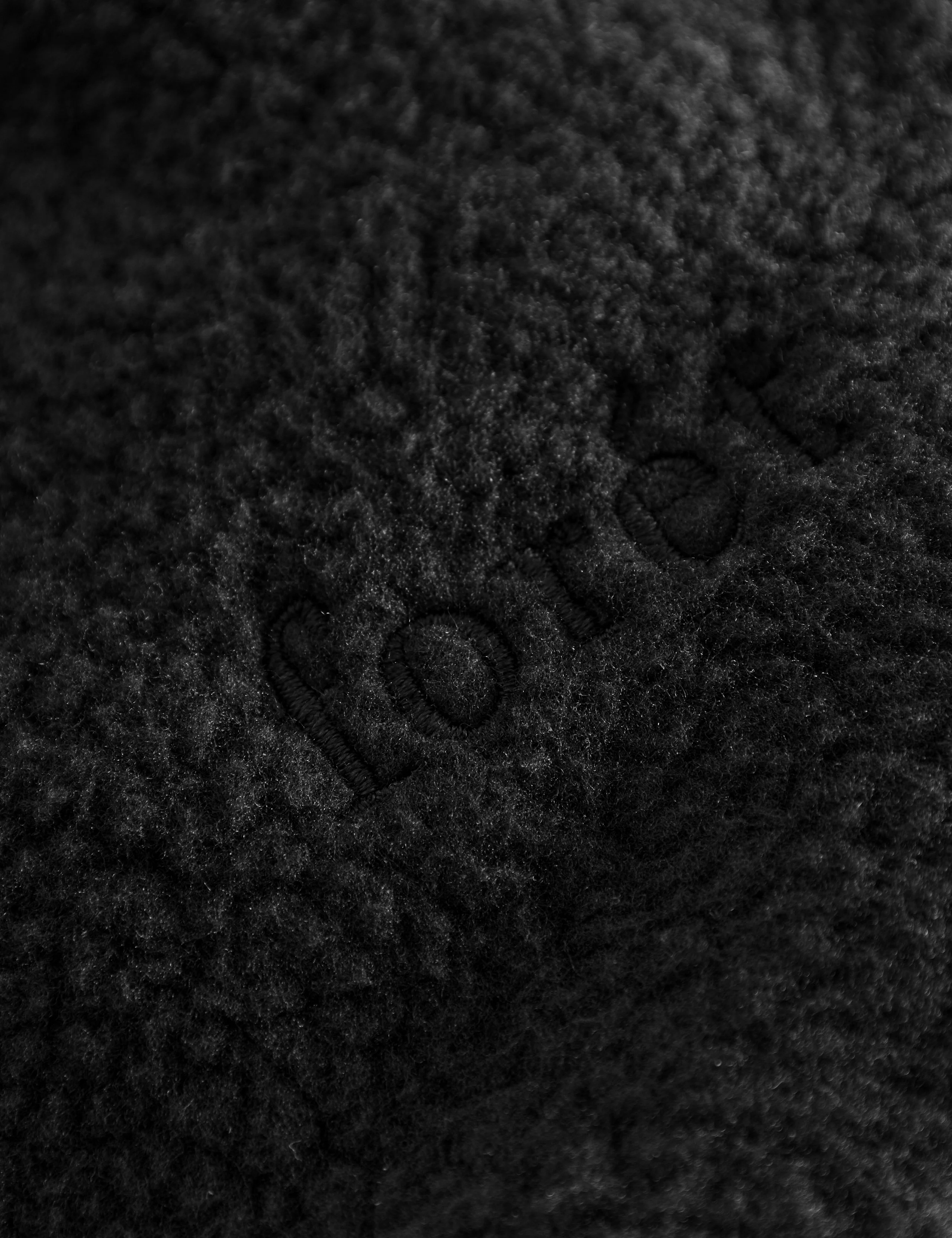 SNOW POLARTEC FLEECE GLOVES - BLACK - Image 3