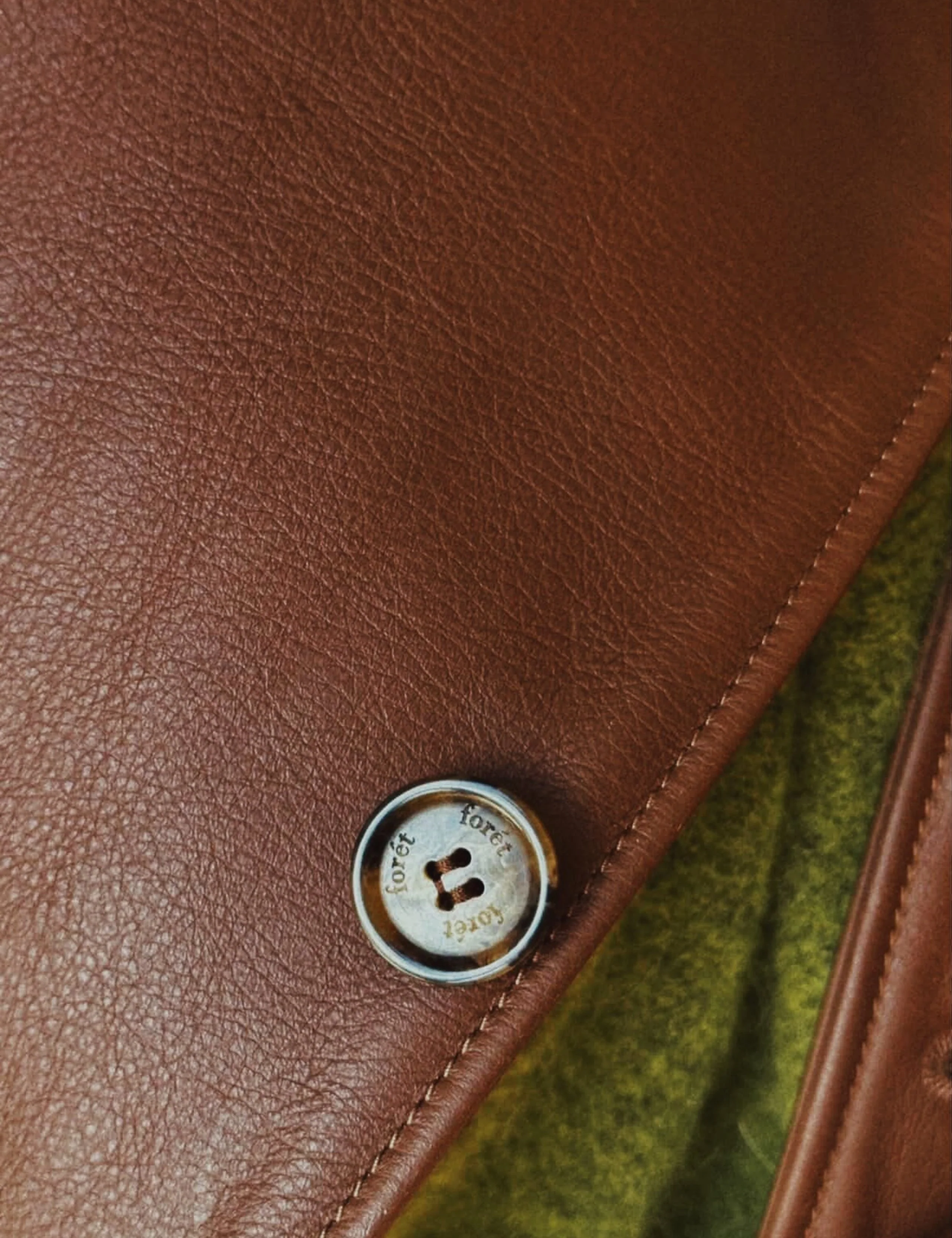 SUNRAY LEATHER JACKET - COGNAC - Image 4
