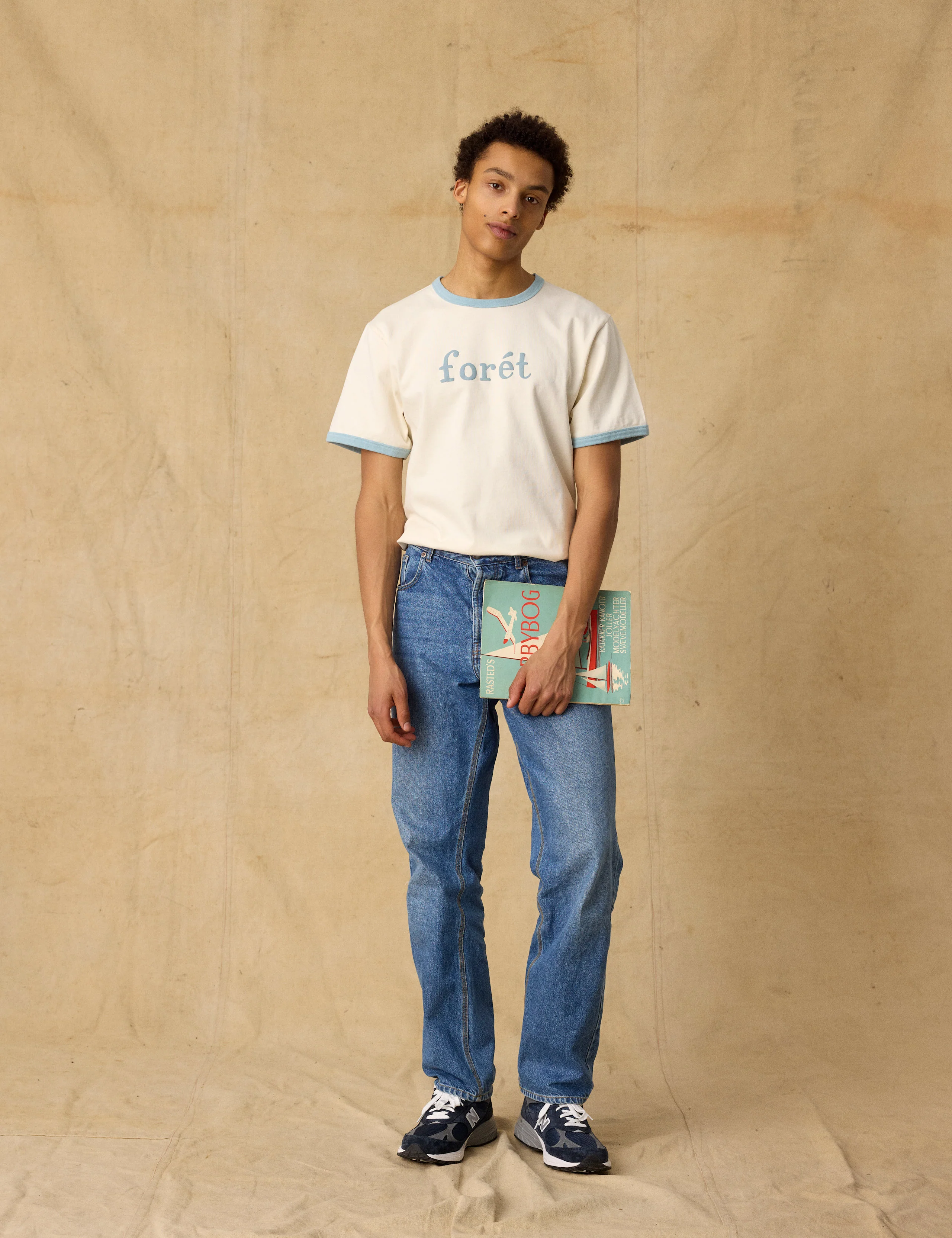 TIDE T-SHIRT - CLOUD/DOVE - Image 2
