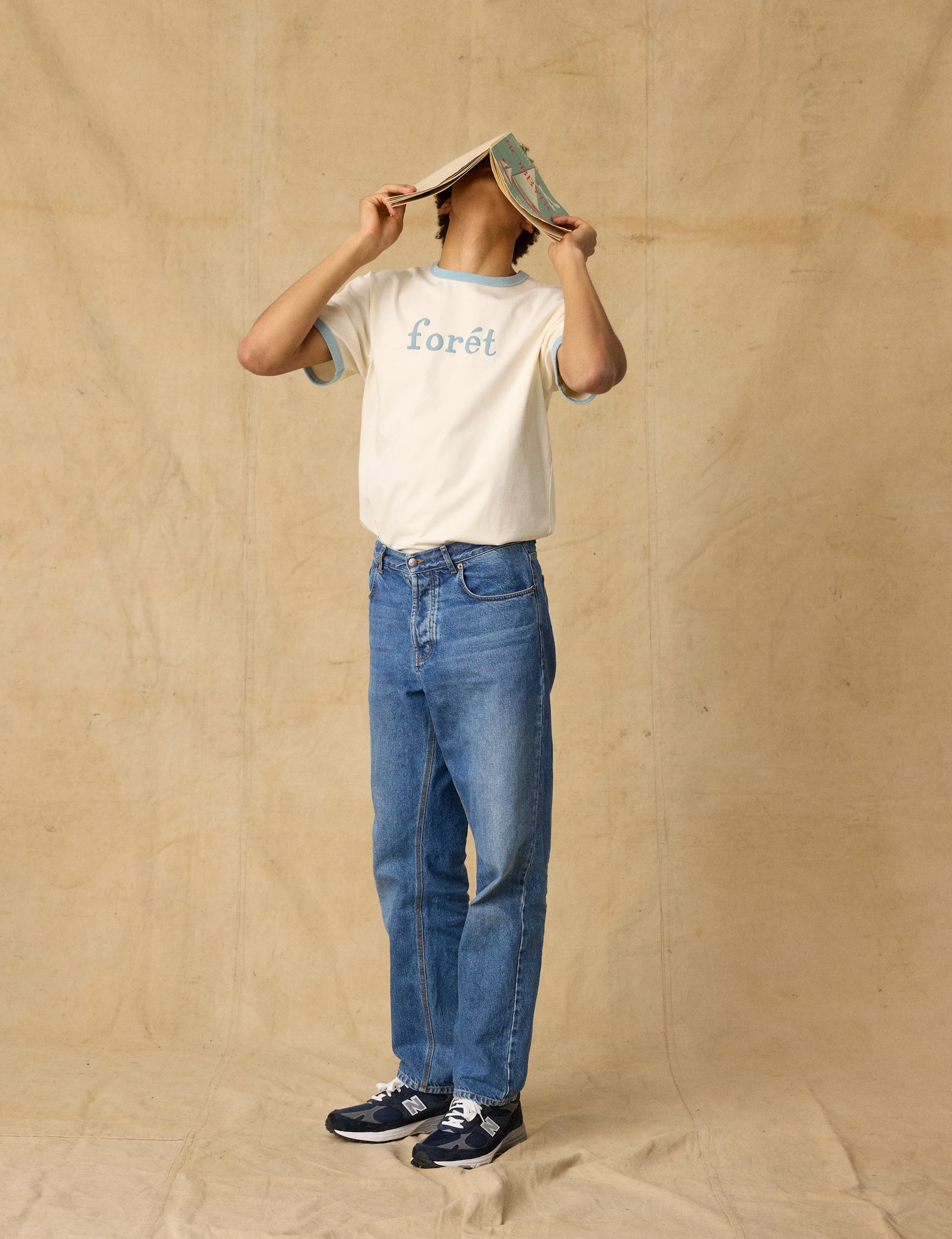 TIDE T-SHIRT - CLOUD/DOVE - Image 5