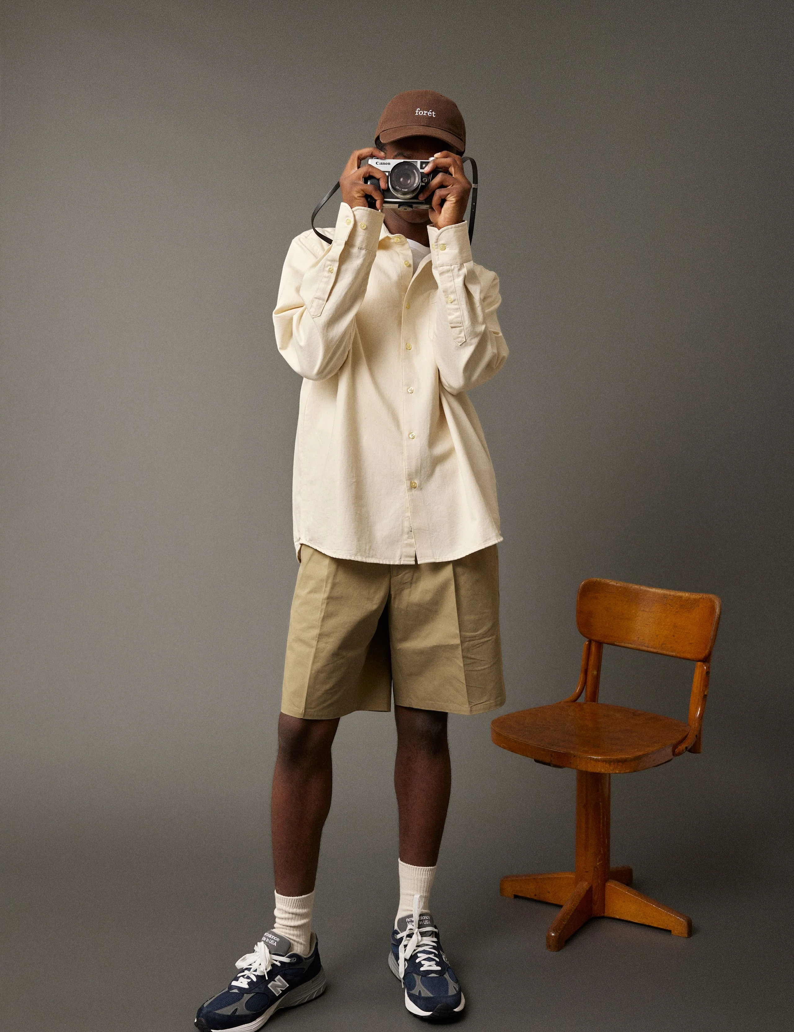 WRITER SHORTS - KHAKI - Image 5
